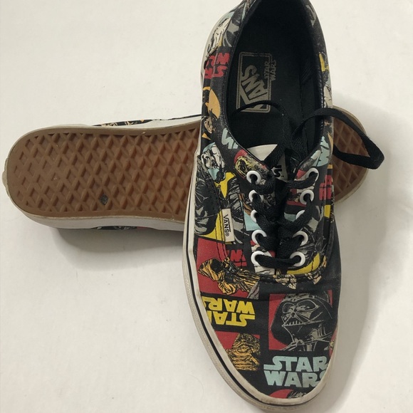 VANS UNISEX ERA SHOES IN STAR WARS CLASSIC REPEAT Size 10.5 Women’s 9 Men’s - Picture 7 of 9